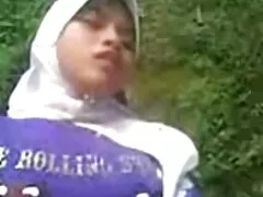 Indonēzijas hijab vētraina Coed akbid riau