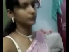 Sexy notrth indian aunty boobs