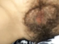 Cumming, tad ēšanas mana cum hairy pussy
